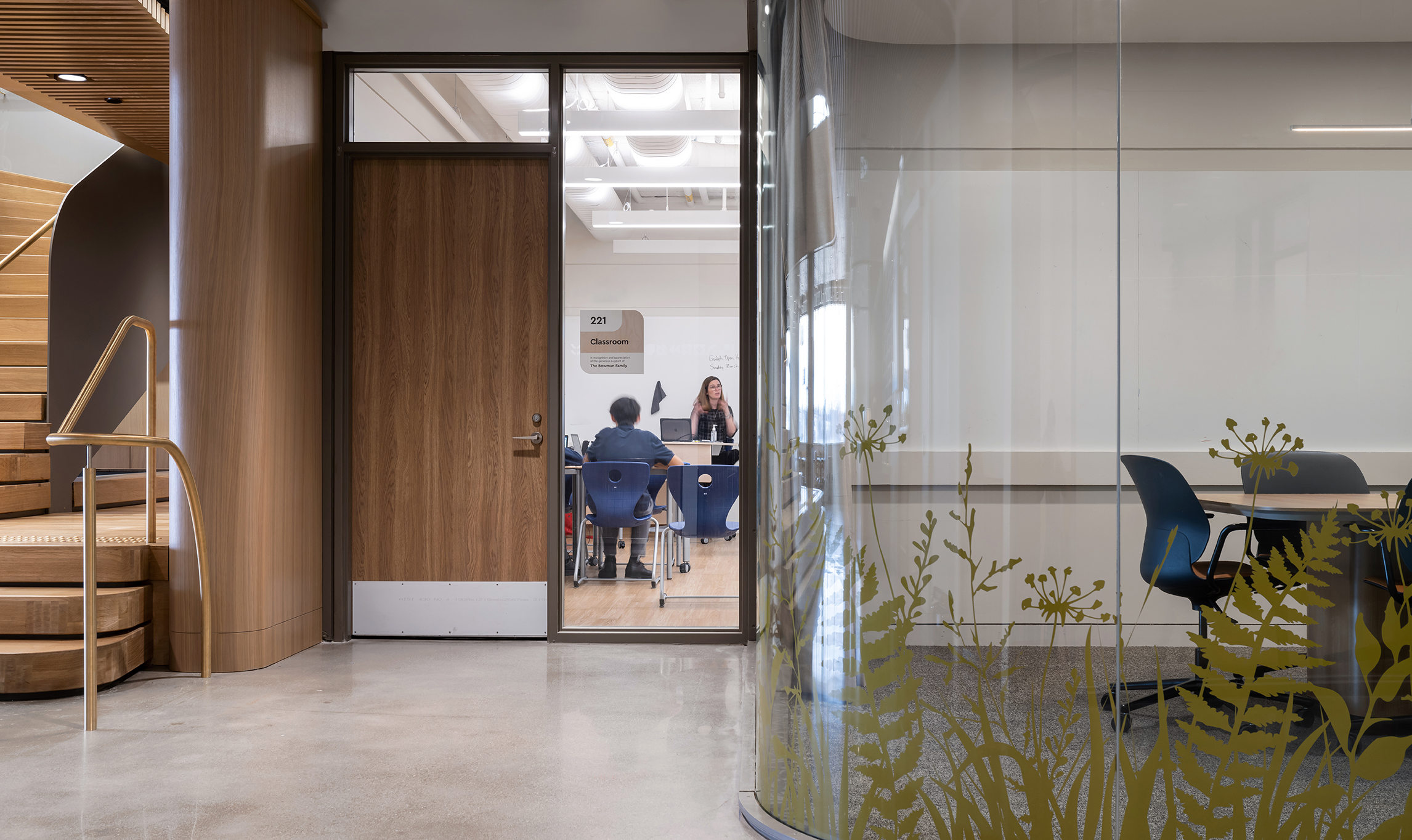 view into classroom at KCS senior school