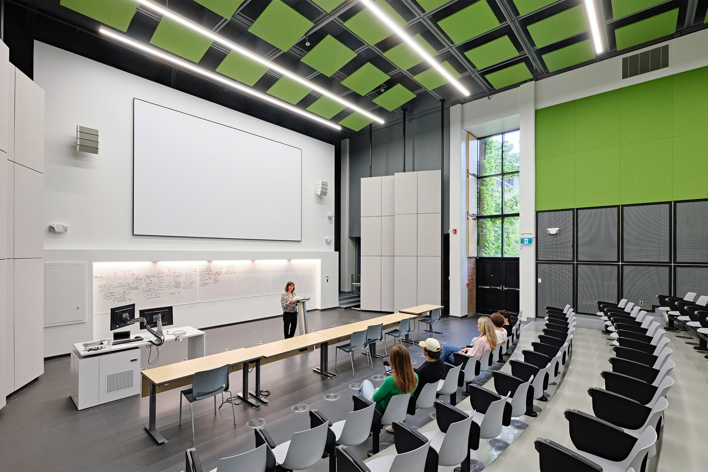 lecture theatre at York U