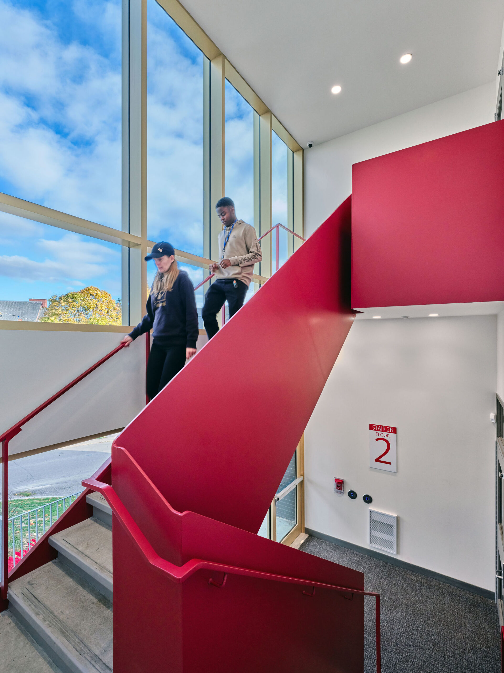 Loyalist College Port Hope Campus New Stairwell Photo